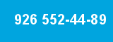 926 552-44-89 926 552-44-89